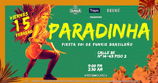 Fiesta PARADINHA | Rumba de Brasil en Bogotá 2019