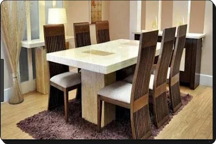 Dining Table Design Images 2023 - Wooden Dining and Dressing Table Design Images 2023 - Dining table - NeotericIT.com