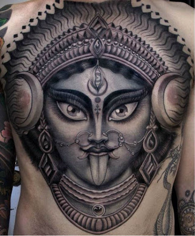 Fierce Kali Tattoos - Gorgeous piece by Anderson Luna