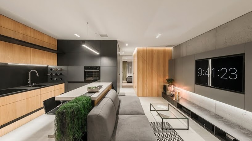 Hi-Light Architects ha diseñado un apartamento moderno en Polonia