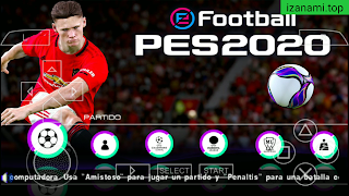 Télécharger PES 2020 PPSSPP Camera PS4 sur Android hors connexion