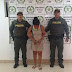 Policía del Cesar, captura a mujer que hirió con arma blanca a su compañero en los genitales