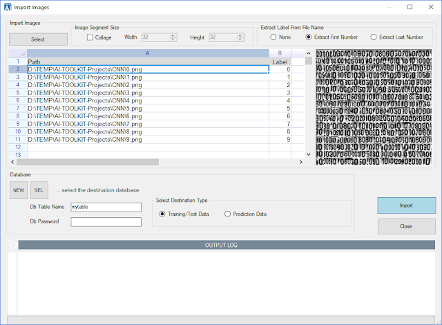 AI-TOOLKIT Import Images module.