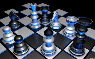 3D Chess wallpaper