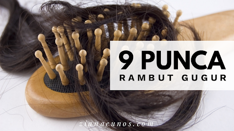 antara sebab rambut gugur