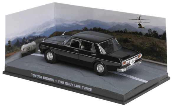 bond in motion 1:43 eaglemoss, toyota crown 1:43 you only live twice