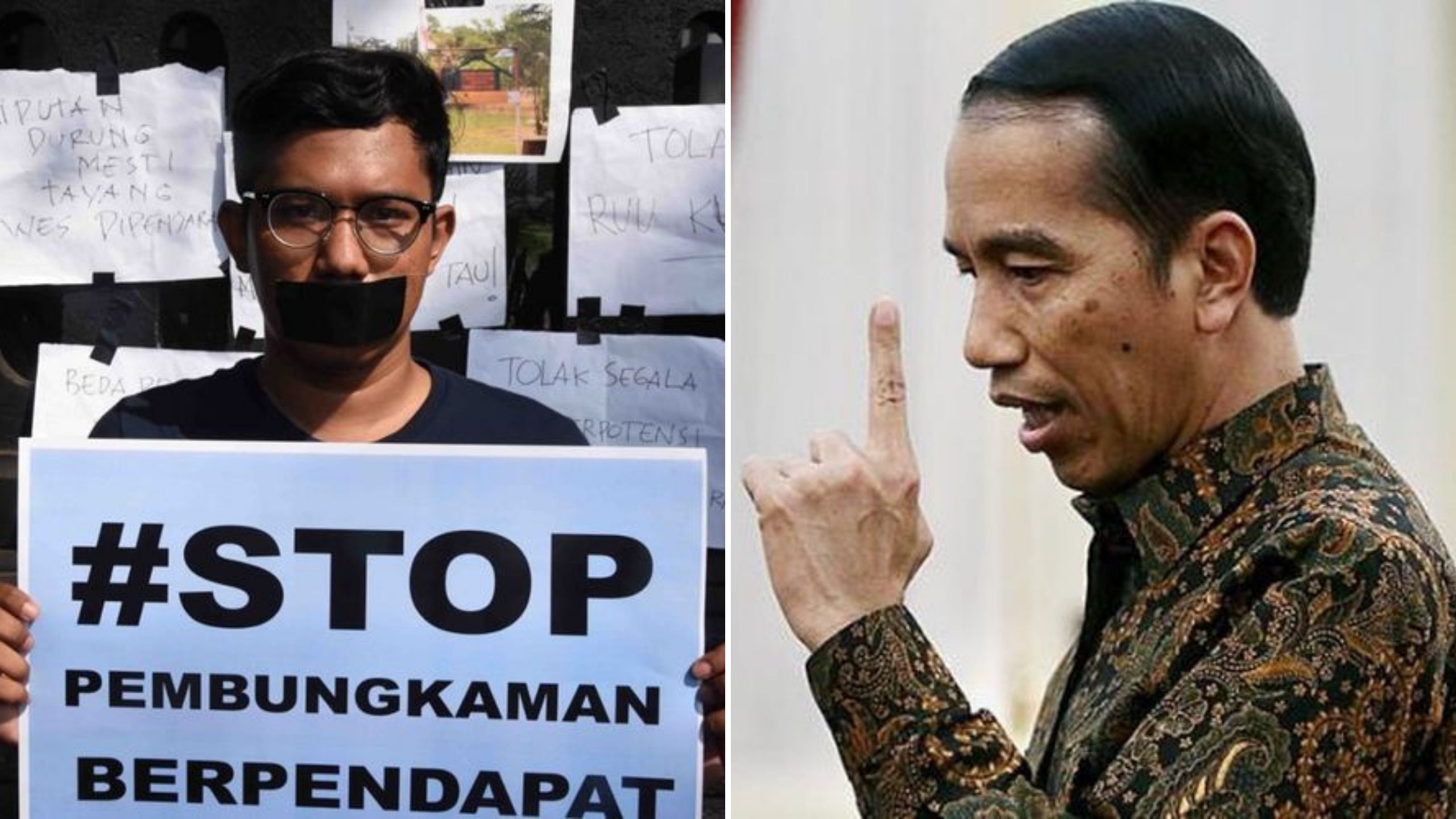 Survei Indikator Politik Indonesia: 62,9 Persen Rakyat Semakin Takut Berpendapat di Era Rezim Jokowi!