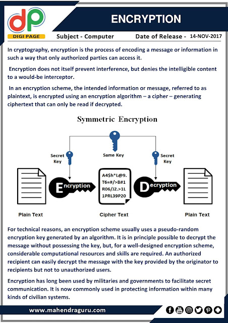 DP | IBPS SO Special : Encryption | 14 - 11 - 17