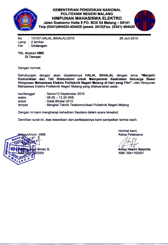 Contoh Surat Undangan Rapat Resmi Organisasi - Contoh Surat Undangan Rapat Resmi | Shi Ghe Blog / 6 contoh surat undangan rapat sekolah.