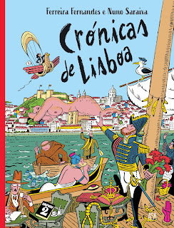 Crónicas de Lisboa, de Ferreira Fernandes e Nuno Saraiva - ASA - Grupo Leya