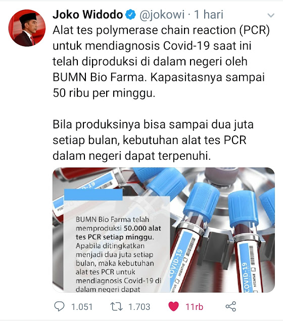 PCR test jakarta