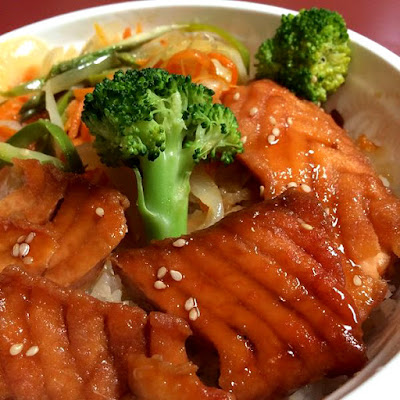 Teriyaki Salmon - Japanese cuisine 