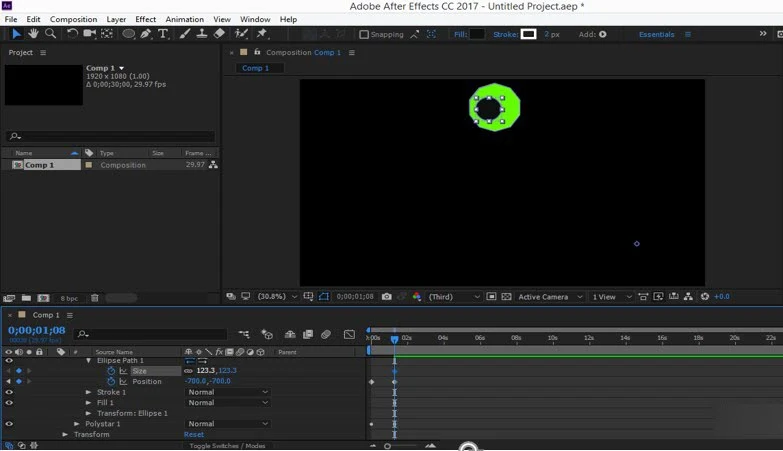 طريقة عمل موشن جرافيك على برنامج After Effects