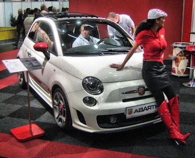 New Abarth 500 at Vienna Auto Show 2010