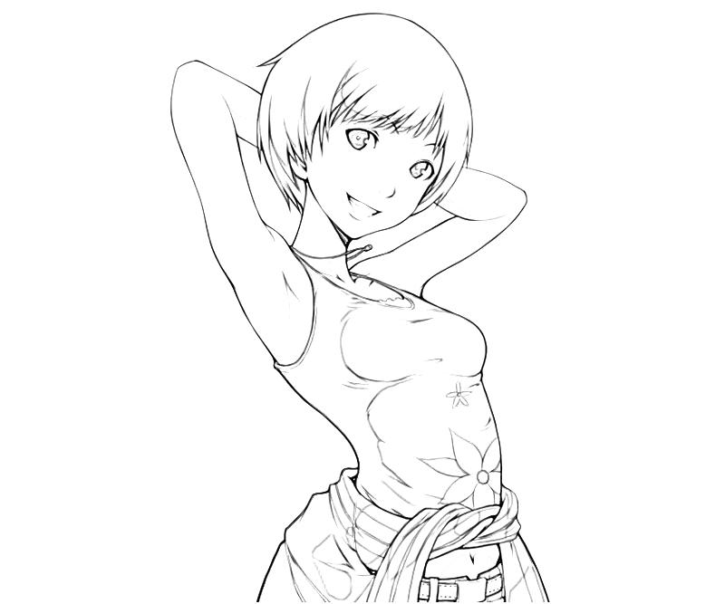 printable-chie-satonaka-smile-coloring-pages