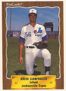 Archi Cianfroocco 1990 Jacksonville Expos card