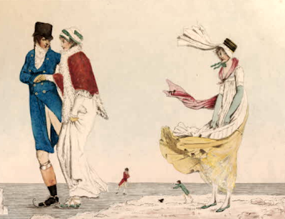 Winter Amusements - A Scene in France (1803)  Published by Laurie & Whittle © The Trustees of the British Museum  Used under Creative Commons Licence (CC BY-NC-SA 4.0)