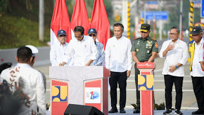 Presiden Resmikan Jalan Tol Pamulang- Cinere - Raya Bogor