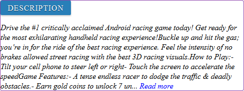 Car Racing game review