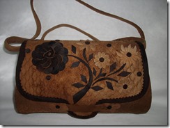 Large amadou purse