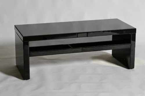 Black Glass Coffee Table