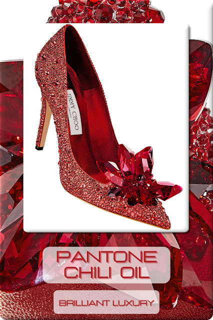 ♦Pantone Fashion Color Chili Oil #brilliantluxury