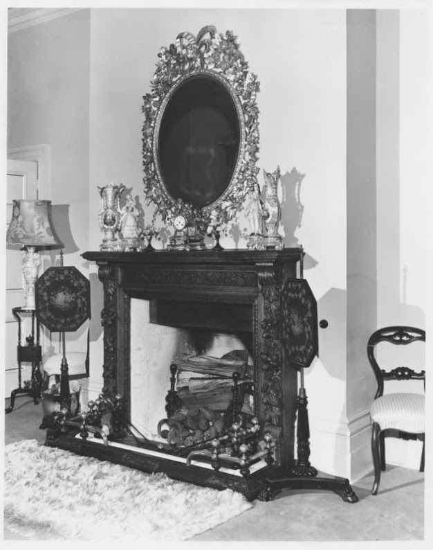 Mantel in Sitting Room, 'High Peak', Neika