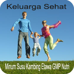 Keluarga Sehat Minum Susu Kambing Etawa