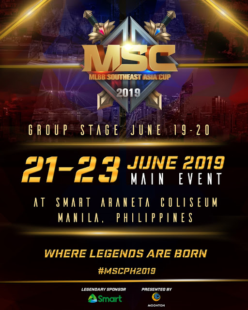 MSC 2019 - MLBB Southeast Asia Cup - Smart Araneta Coliseum