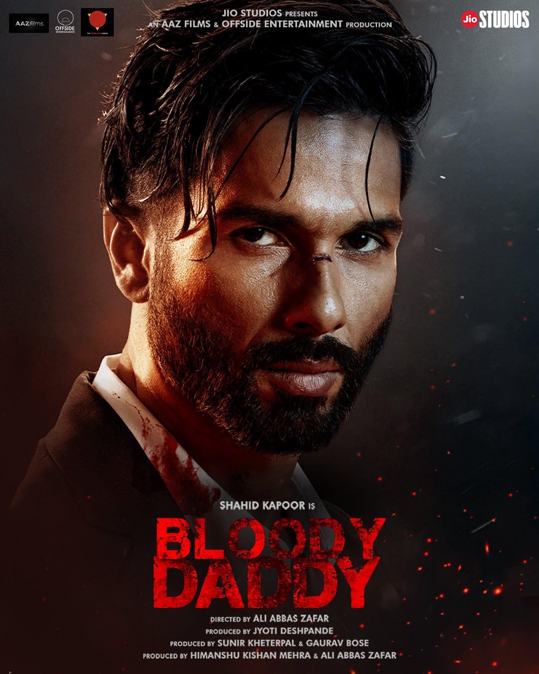 Bloody Daddy (2023) is a action thriller film directed by Ali Abbas Zafar
