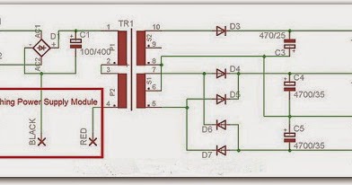  Power  Supply  Switching Gacun Untuk Power  Amplifier 