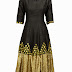 Designer Priyal Prakash Black and Gold Collection 2014