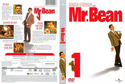 Série Mr. Bean 1º Temporada Completa DVD Capa