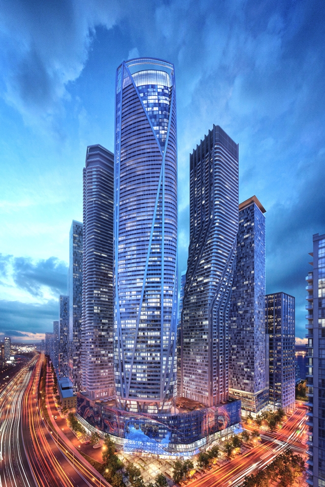 Modern architecture buildings in Toronto