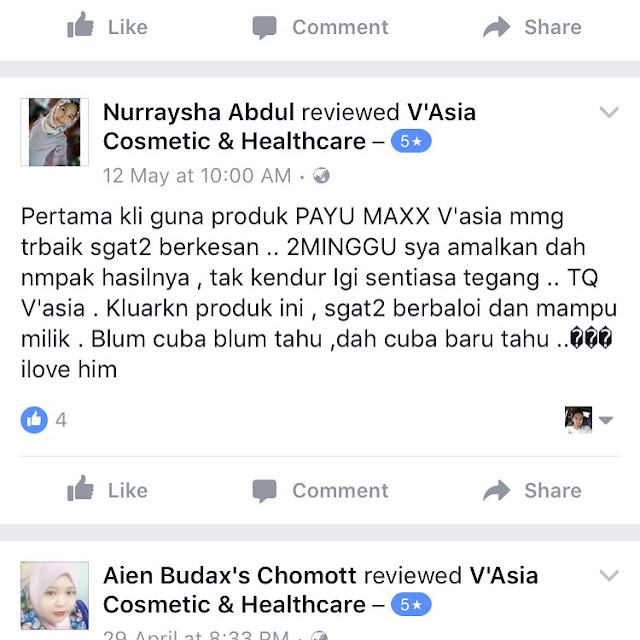 Testimoni Payu Maxx V'asia