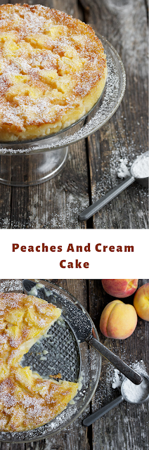 Peaches And Cream Cake