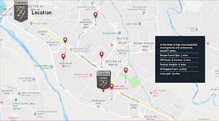 Gulshan One29 Location Map