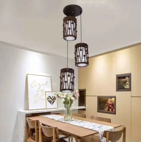 gambar lampu gantung ruang makan