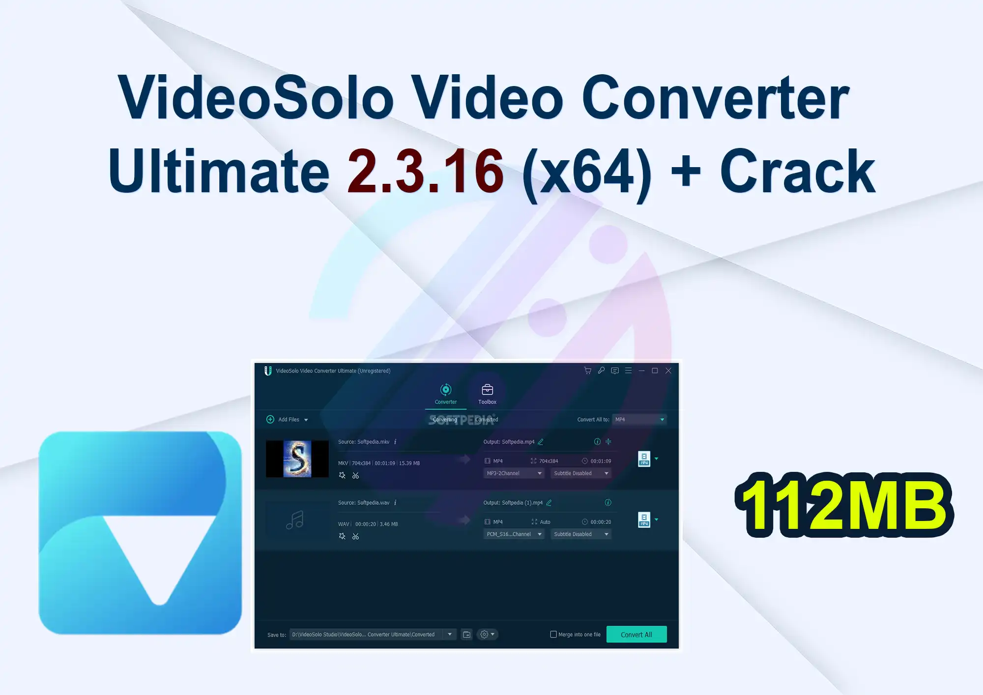 VideoSolo Video Converter Ultimate 2.3.16 (x64) + Crack