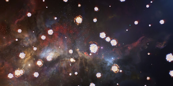 Awan Gas Sisa-sisa Supernova Bintang Pertama di Semesta Ditemukan