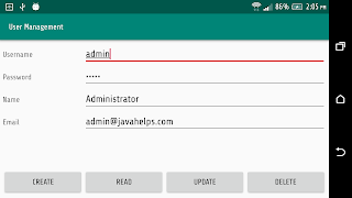 Access MySQL from Android through RESTful Web Service