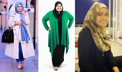 Model Baju Hijab Untuk Orang Gemuk 2015 - Referensi 