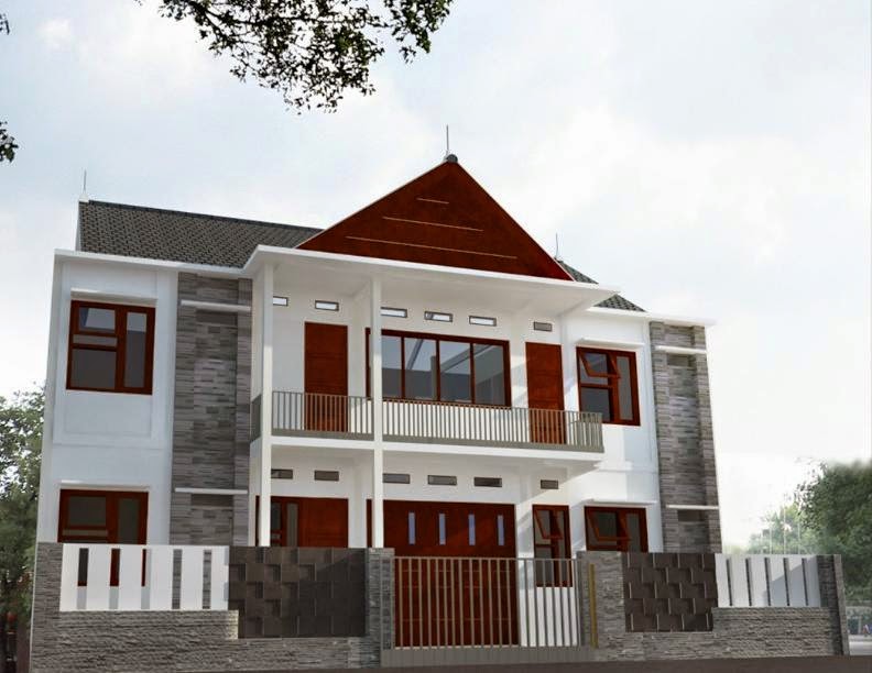 Desain Arsitektur Rumah Kos Minimalis Terbaru 2014 