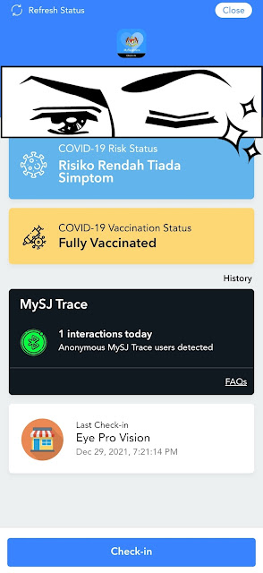 MYSEJAHTERA PERKENAL MYSJ TRACE DAN CHECK IN SAHAJA! TIDAK PERLU CHECK OUT! MUDAH UNTUK RAKYAT MALAYSIA