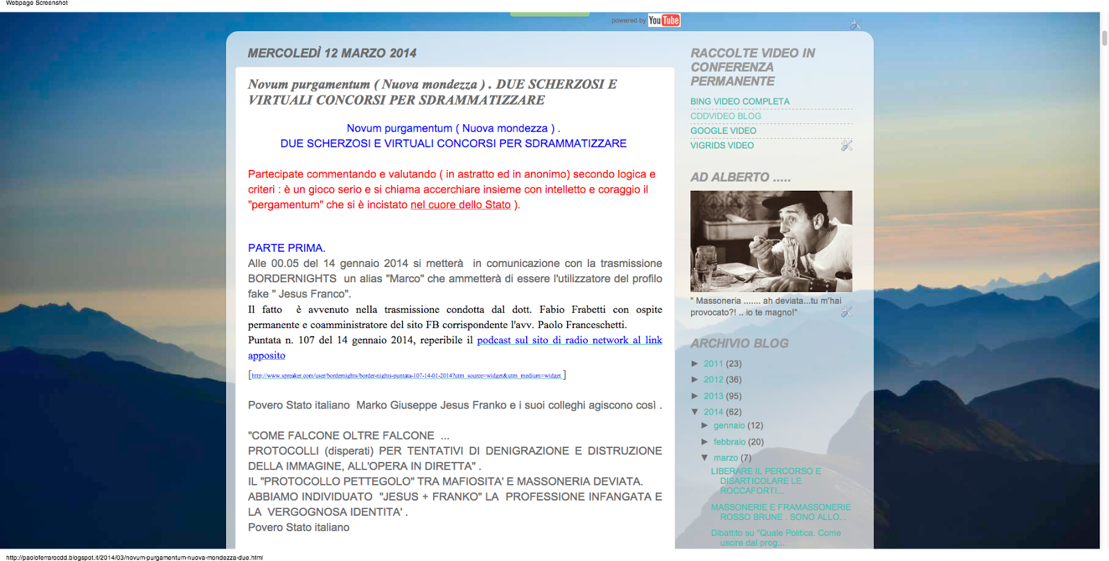  http://paoloferrarocdd.blogspot.it/2014/03/novum-purgamentum-nuova-mondezza-due.html 