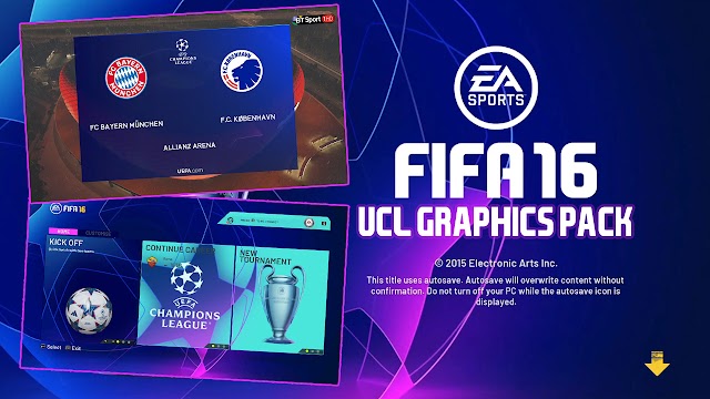 FIFA 16 PC UEFA CHAMPIONS LEAGUE GRAPHICS PACK