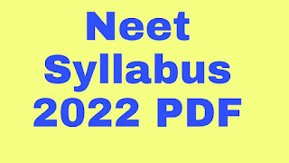 neet syllabus 2022 pdf download in tamil medium