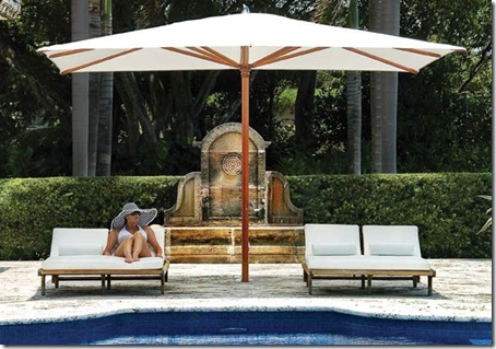 Tuuci large outdoor umbrella