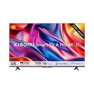 MI Xiaomi 43-inch A Pro 4K Dolby Vision Smart Google TV MI Xiaomi 43-inch A Pro 4K Dolby Vision Smart Google TV