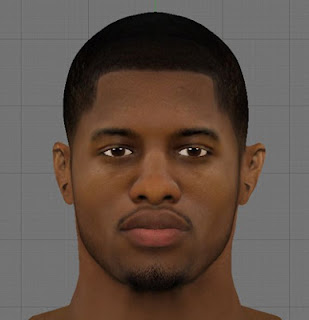 NBA 2K13 Paul George HD Cyber Face Patch